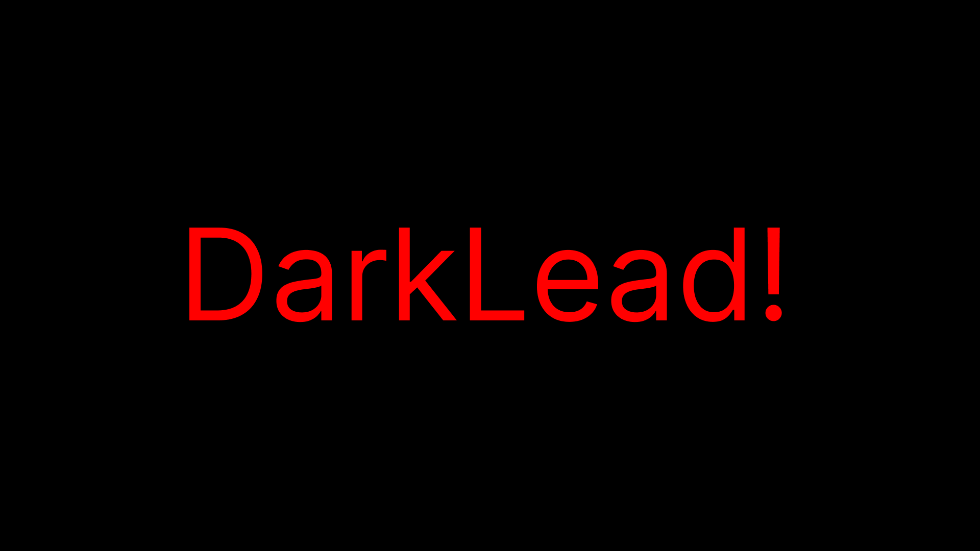 DarkLead! logo